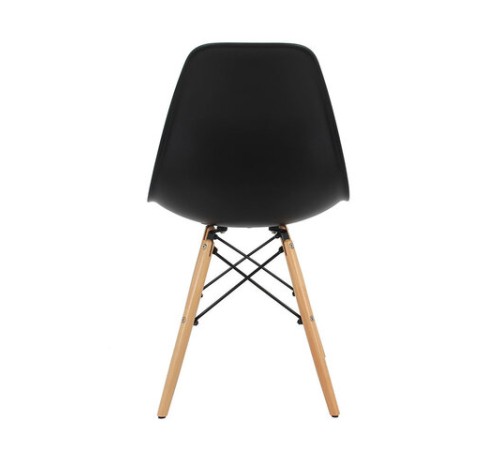 Стулья BRABIX "Eames CF-010", КОМПЛЕКТ 4 шт., пластик черный, опоры дерево/металл, 532631, 2033A Стулья BRABIX "Eames CF-010", КОМПЛЕКТ 4 шт., пластик черный, опоры дерево/металл, 532631, 2033A