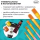 Кисти набор 10 шт., синтетика, розовые, № 2/0-8 (Круглые; Овальные; Плоские; Лайнеры), WBZ (ВБЗ), 201088