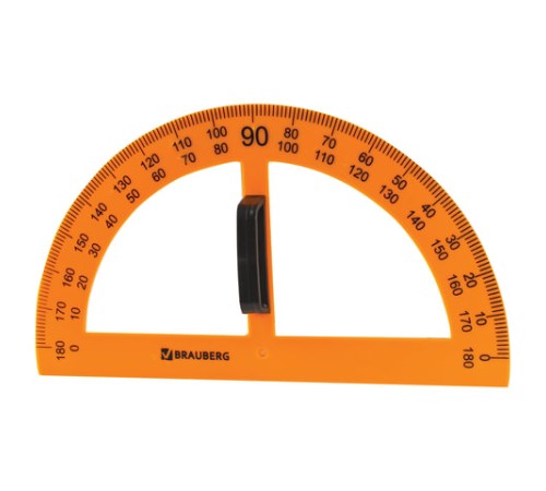 Набор чертежный для классной доски (2 треугольника, транспортир, циркуль, линейка 100 см), BRAUBERG, 210383