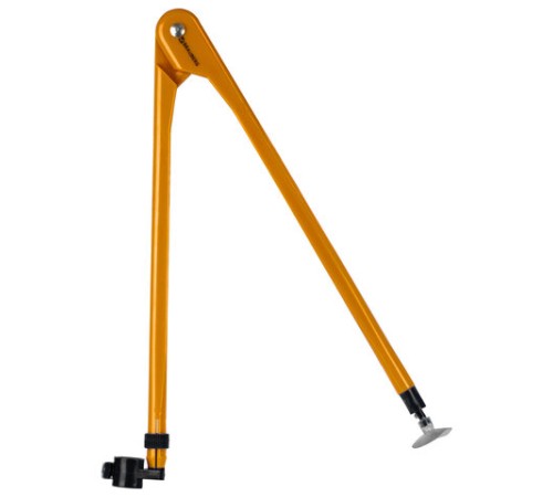 Набор чертежный для классной доски Compact (2 треугольника, транспортир, циркуль, складная линейка 100 см), BRAUBERG, 210872