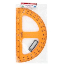 Транспортир 50 см, 180 градусов, пластиковый, для классной доски, с держателем, ПИФАГОР, 210876