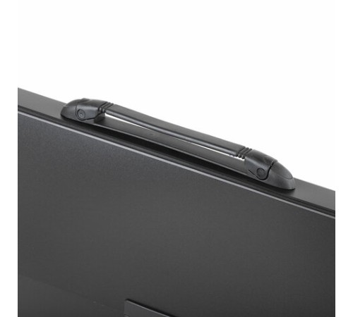 Папка-портфель пластиковая BRAUBERG 