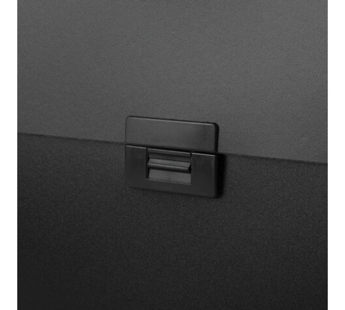 Папка-портфель пластиковая BRAUBERG 