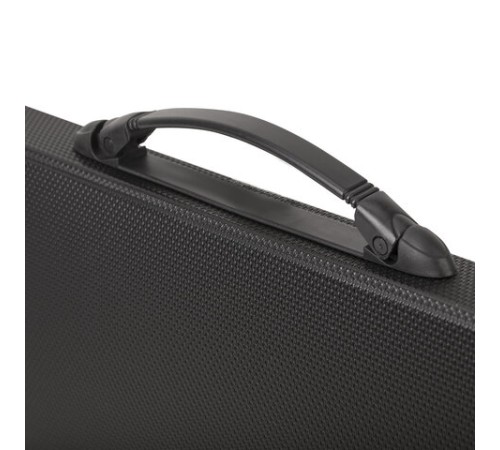 Папка-портфель пластиковая STAFF А4 (330х235х50 мм), 7 отделений, с окантовкой, индексные ярлыки, черный, 221206