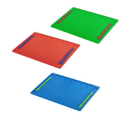 Доска для лепки А4, 280х200 мм, ассорти, 2 стека, ДЛ-02