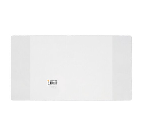 Обложка ПВХ со штрихкодом для тетрадей и дневников, ПЛОТНАЯ, 120 мкм, 209х350 мм, прозрачная, ДПС, 1048.1