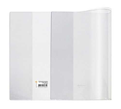 Обложка ПВХ со штрихкодом для учебников английского языка, контурных карт, атласов БОЛЬШОГО ФОРМАТА, ПЛОТНАЯ, 120 мкм, 292х442 мм,ДПС,1143.1