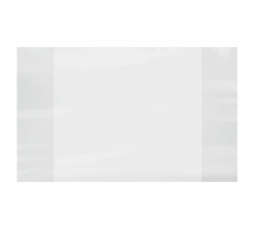 Обложка ПП для тетрадей и дневников, 40 мкм, 210х350 мм, прозрачная, 18.01