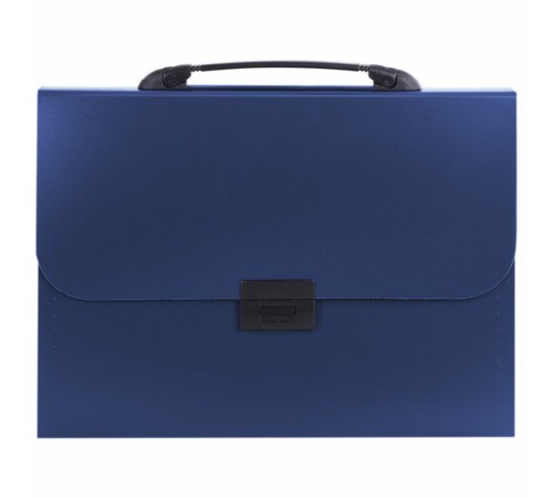 Папка-портфель пластиковая BRAUBERG 