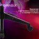 Кресло компьютерное BRABIX "Alpha GM-018", ткань/экокожа, черное/красное, 532637, GM-018_532637
