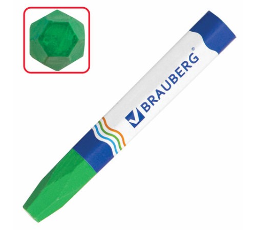 Восковые мелки утолщенные BRAUBERG, НАБОР 24 цвета, на масляной основе, яркие цвета, 222972