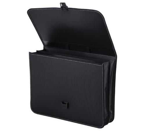 Папка-портфель пластиковая BRAUBERG 