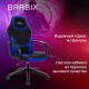 Кресло компьютерное BRABIX "Alpha GM-018", ткань/экокожа, черное/синее, 532638, GM-018_532638