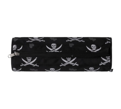 Пенал-косметичка BRAUBERG для учеников начальной школы, черный, 