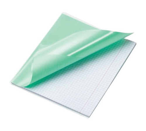 Обложки ПП для тетрадей и дневников, КОМПЛЕКТ 20 шт., 40 мкм, 210х350 мм, прозрачные, ПИФАГОР, 223485