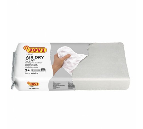 Паста (масса) для моделирования и лепки JOVI, отвердевающая, 250 г, белая, 83