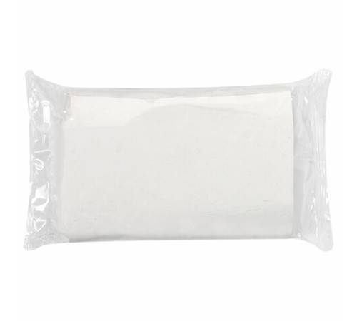 Паста (масса) для лепки BRAUBERG, самозатвердевающая, 200 г, натуральный белый, ВЫСШЕЕ КАЧЕСТВО, 224441