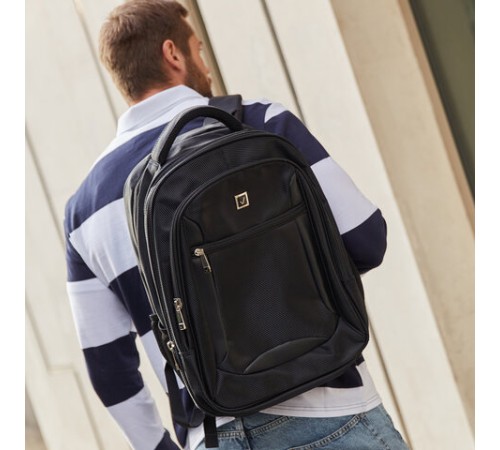 Рюкзак BRAUBERG FUNCTIONAL с отделением для ноутбука, 3 отделения, нагрудный ремешок, 