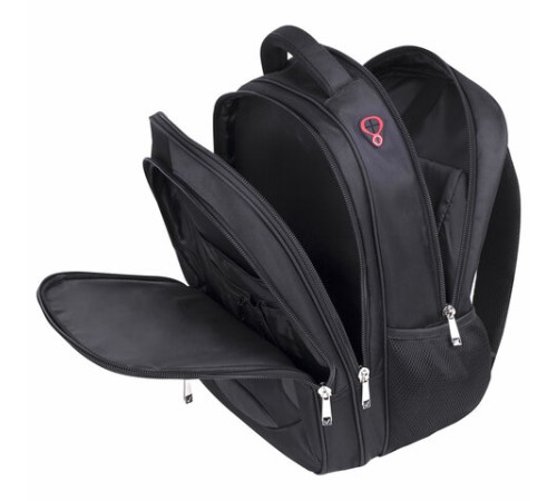 Рюкзак BRAUBERG FUNCTIONAL с отделением для ноутбука, 3 отделения, нагрудный ремешок, 
