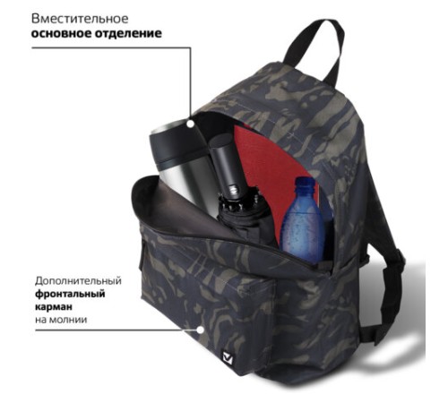 Рюкзак BRAUBERG СИТИ-ФОРМАТ универсальный, 