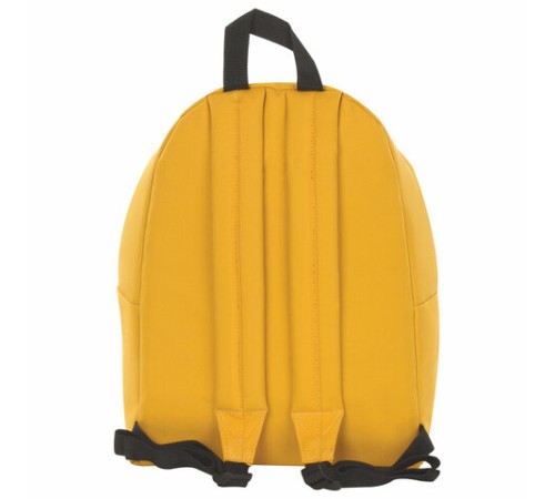 Рюкзак BRAUBERG СИТИ-ФОРМАТ один тон, универсальный, желтый, 41х32х14 см, 225378