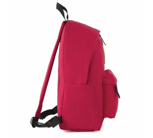 Рюкзак BRAUBERG СИТИ-ФОРМАТ один тон, универсальный, красный, 41х32х14 см, 225379