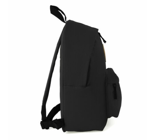 Рюкзак BRAUBERG СИТИ-ФОРМАТ один тон, универсальный, черный, 41х32х14 см, 225381