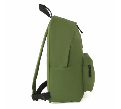 Рюкзак BRAUBERG СИТИ-ФОРМАТ один тон, универсальный, зеленый, 41х32х14 см, 225382