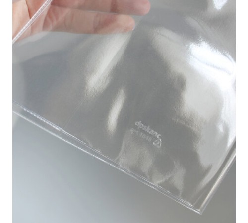 Обложки ПВХ для тетрадей и дневников, КОМПЛЕКТ 10 шт., ПЛОТНЫЕ, 110 мкм, 209х350 мм, прозрачные, ДПС, 1048.1/10