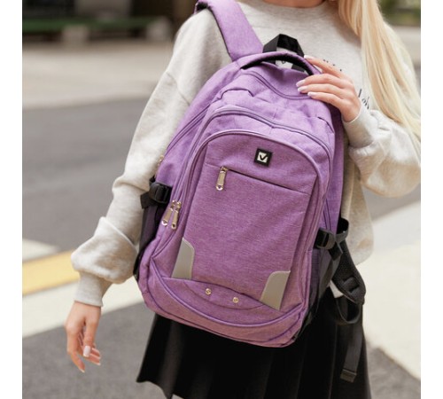 Рюкзак BRAUBERG HIGH SCHOOL универсальный, 3 отделения, 