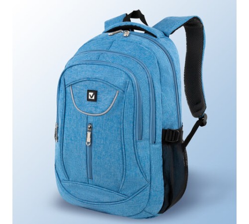 Рюкзак BRAUBERG HIGH SCHOOL универсальный, 3 отделения, 