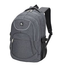 Рюкзак BRAUBERG HIGH SCHOOL универсальный, 3 отделения, 