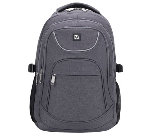 Рюкзак BRAUBERG HIGH SCHOOL универсальный, 3 отделения, 