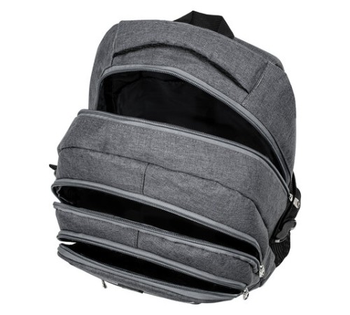 Рюкзак BRAUBERG HIGH SCHOOL универсальный, 3 отделения, 