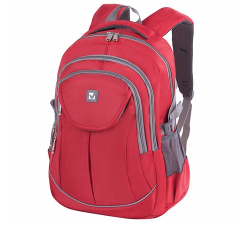 Рюкзак BRAUBERG HIGH SCHOOL универсальный, 3 отделения, 