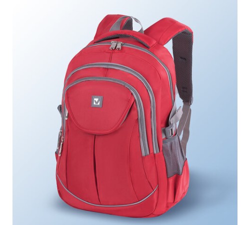 Рюкзак BRAUBERG HIGH SCHOOL универсальный, 3 отделения, 