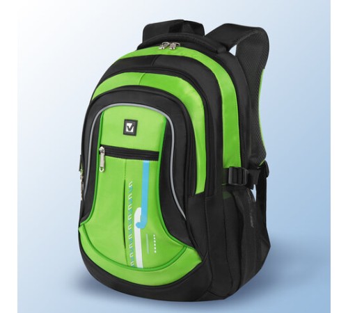 Рюкзак BRAUBERG HIGH SCHOOL универсальный, 3 отделения, 