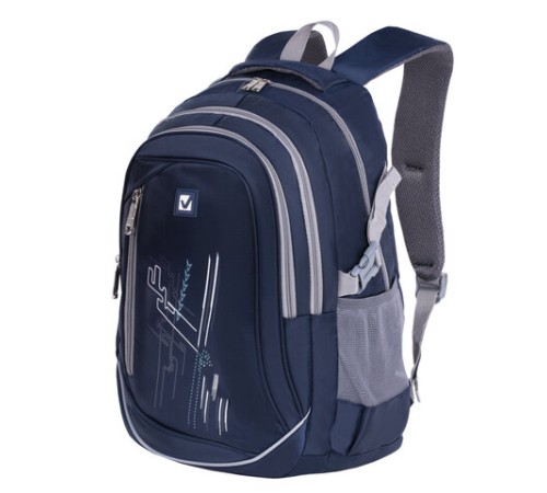 Рюкзак BRAUBERG HIGH SCHOOL универсальный, 3 отделения, 