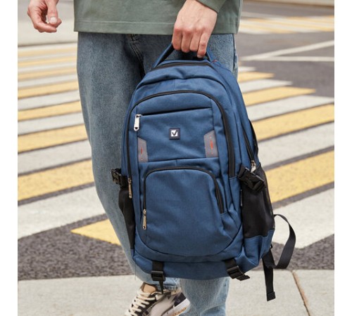 Рюкзак BRAUBERG DELTA универсальный, 2 отделения, с отделением для ноутбука, 