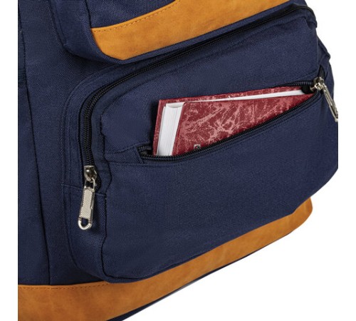 Рюкзак BRAUBERG STATES универсальный, карман-антивор, 