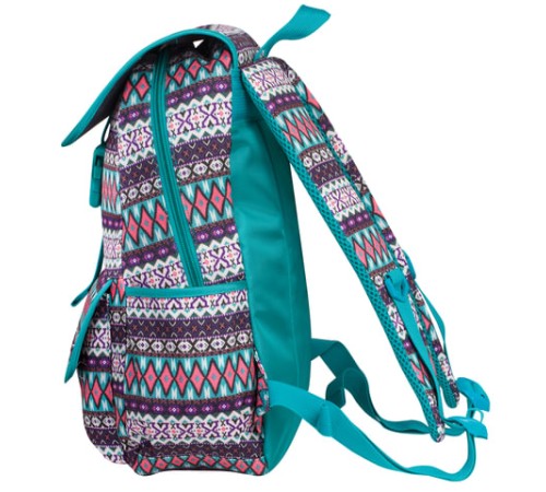 Рюкзак BRAUBERG TRACE универсальный, с клапаном, узоры, 