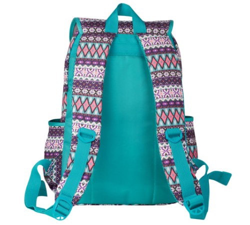 Рюкзак BRAUBERG TRACE универсальный, с клапаном, узоры, 