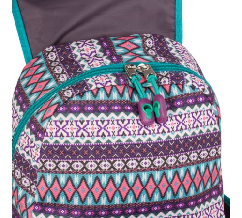 Рюкзак BRAUBERG TRACE универсальный, с клапаном, узоры, 