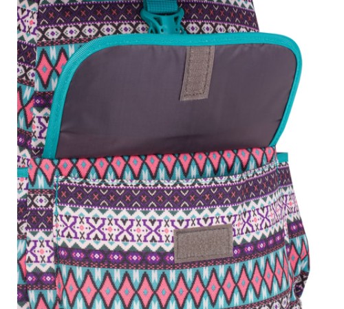 Рюкзак BRAUBERG TRACE универсальный, с клапаном, узоры, 