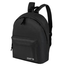 Рюкзак STAFF STREET универсальный, черный, 38x28x12 см, 226370