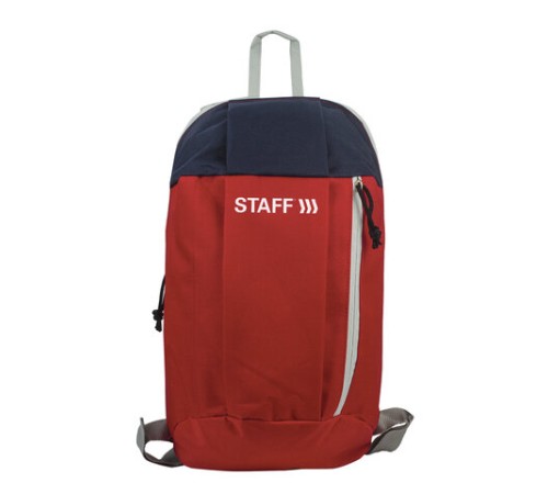 Рюкзак STAFF AIR компактный, красно-синий, 40х23х16 см, 227045