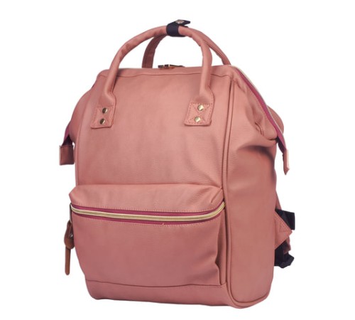 Рюкзак BRAUBERG CELEBRITY универсальный, экокожа, длинные ручки, коралловый, 34х23х15 см, 227078