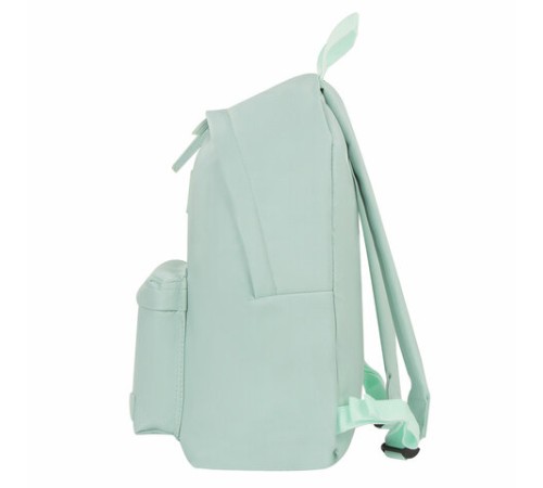 Рюкзак BRAUBERG CELEBRITY универсальный, экокожа, бирюзовый, 41х32х14 см, 227101