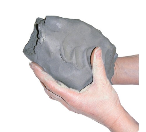 Глина для лепки голубая ОСТРОВ СОКРОВИЩ, 1 кг, порошковая, готовая, размачиваемая, 227139