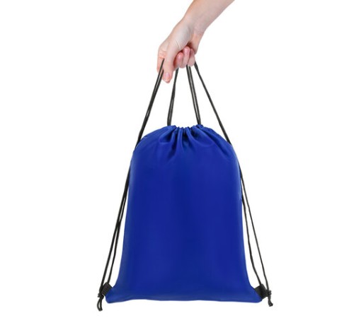 Мешок для обуви BRAUBERG ПРОЧНЫЙ, на шнурке, синий, 42x33 см, 227140